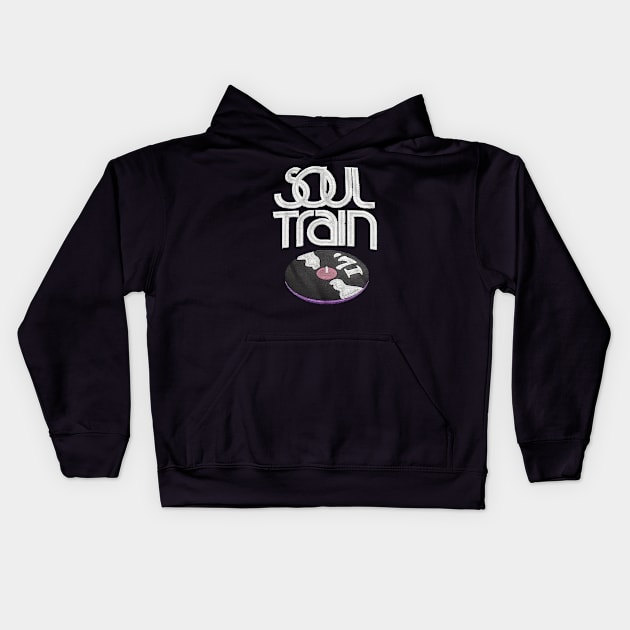 soul train Kids Hoodie by ThePuKiman